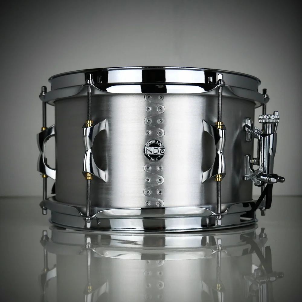 Kalamazoo Series Aluminum In-Stock Snares — Independent Drum Lab